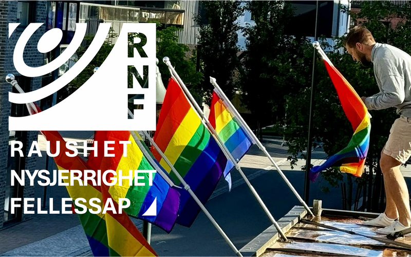 RNF under Pride 2025: Raushet – Nysgjerrighet – Fellesskap