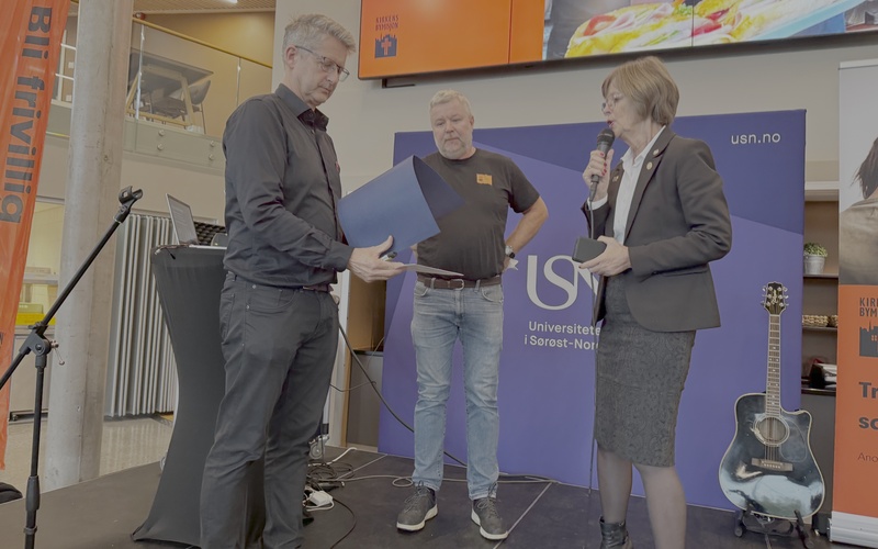 Paul Harris Fellowship til Jon K. Gulbrandsen – stående applaus på USN